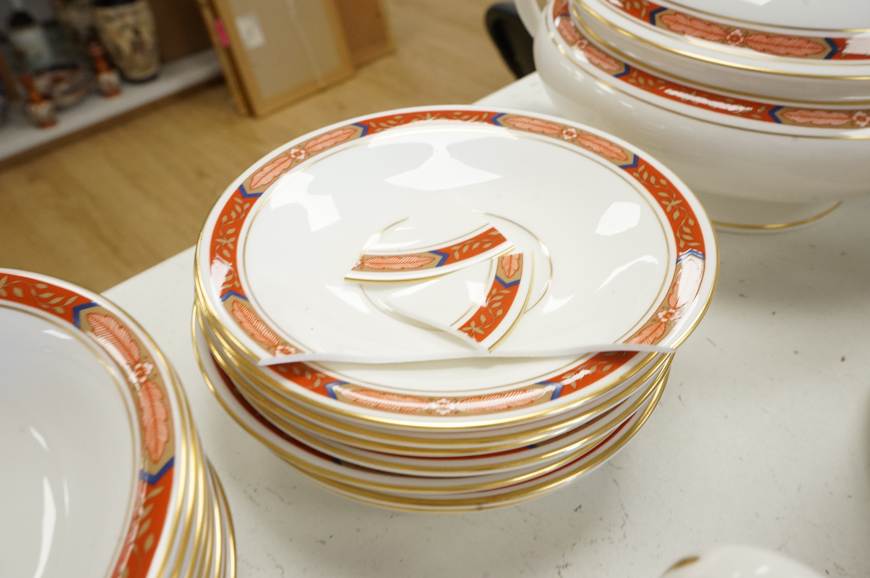 A Royal Worcester Beaufort dinner service